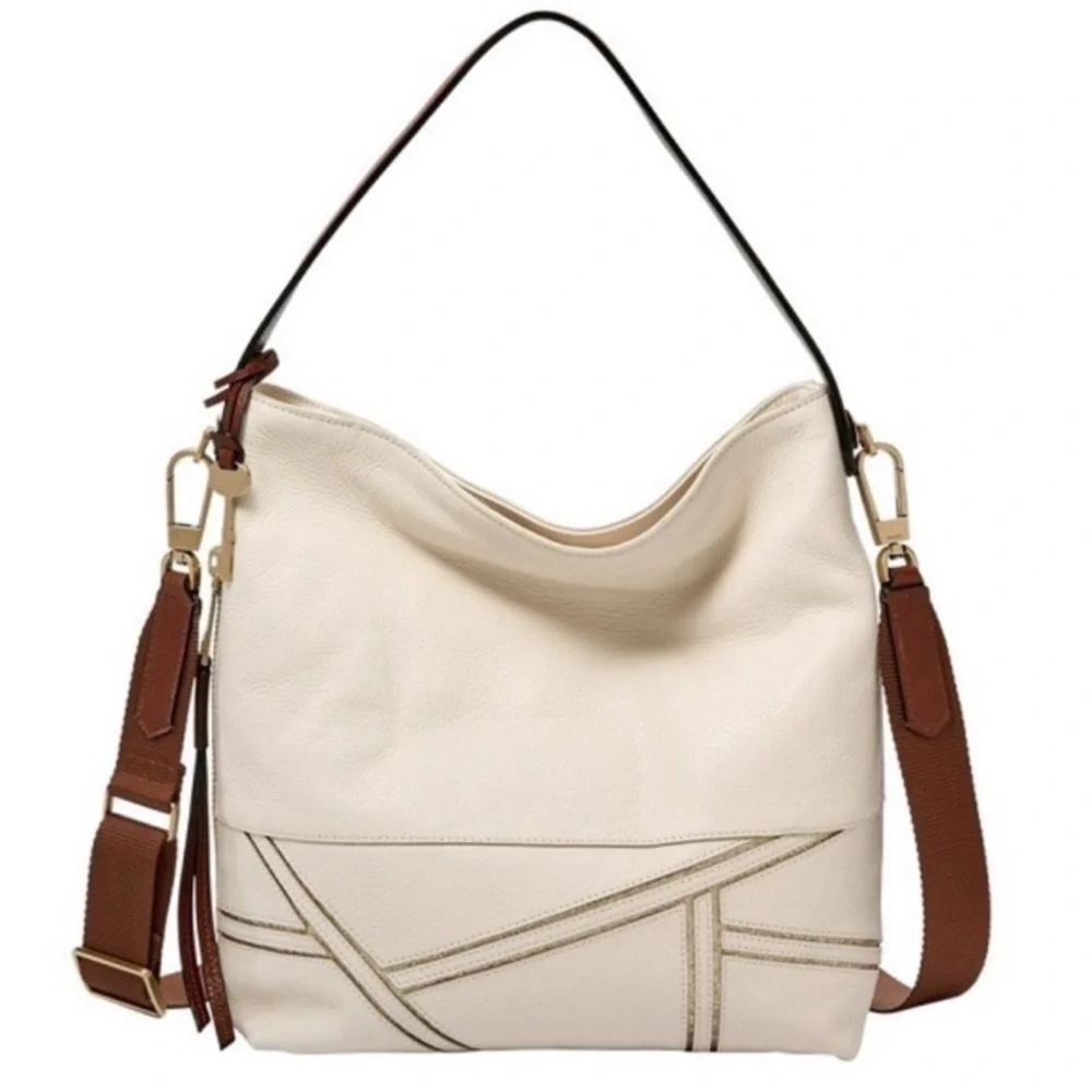 2 XL Fossil Hobo Crossbody Bags